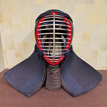 武州一剣道具　一菱　面垂セット