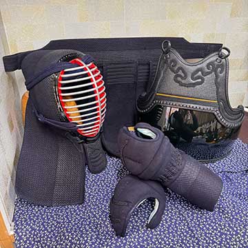 一仙　総紺革　オリジナル緑呂色胴